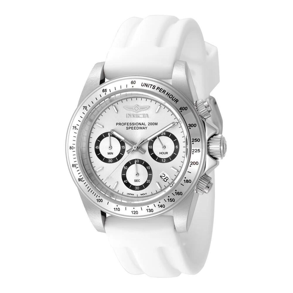 NWT Invicta 50488 Speedway | Quartz | Silver | Men's Watch